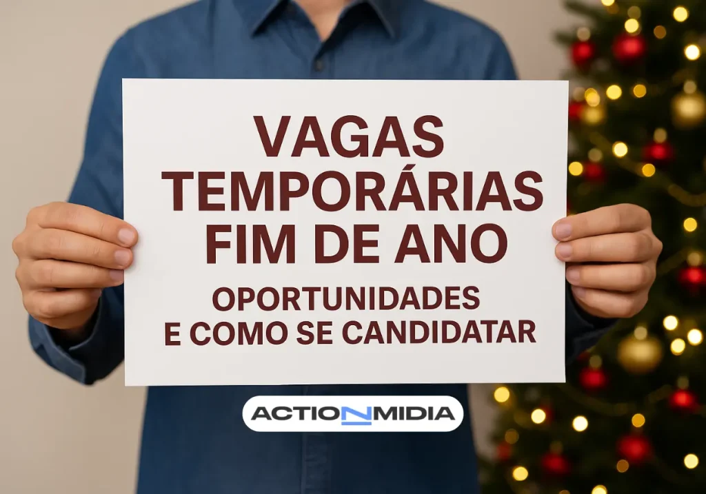Descubra vagas temporárias fim de ano em todo o Brasil. Veja empresas que contratam, setores em alta e como se candidatar com sucesso. - Action Midia