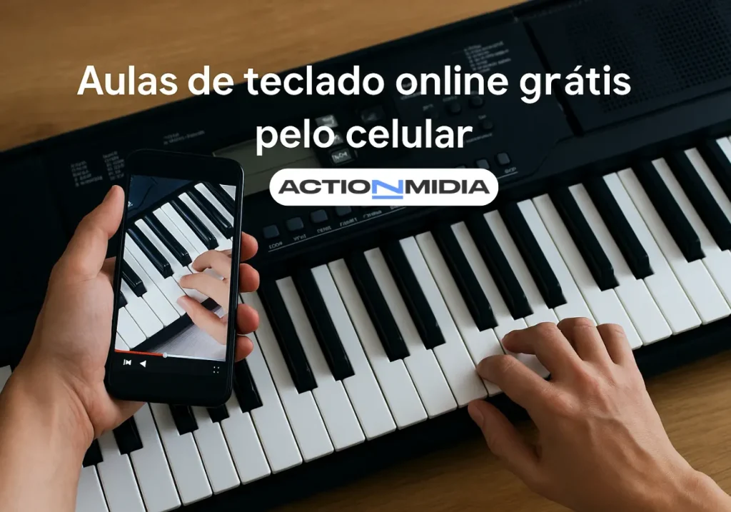 Aulas de Teclado Online Grátis: Aprenda Pelo Celular - Action Midia