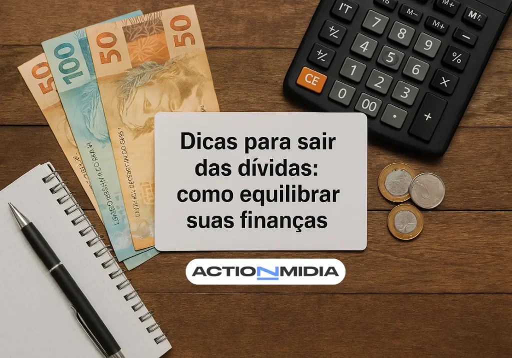 Dicas para sair das dívidas: como equilibrar suas finanças - Action Midia