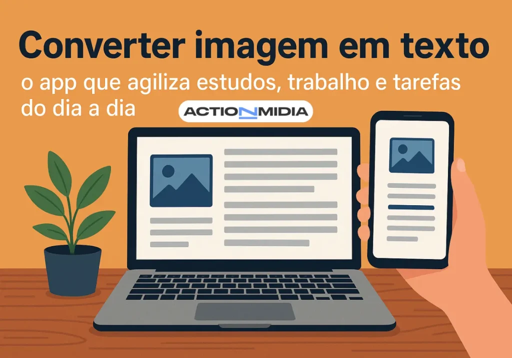 Converter imagem em texto: app que agiliza estudos e tarefas - Action Midia