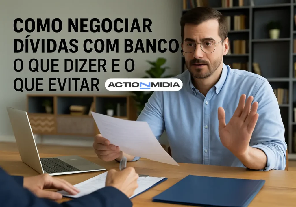 Como negociar dívidas com banco: o que dizer e o que evitar - Action Midia